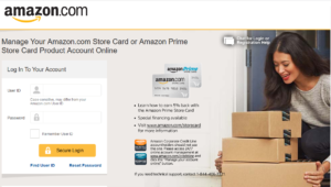 Amazon Store Card Login Synchrony Bank