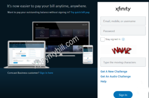 Comcast Xfinity Bill Pay Online - How to Pay Comcast Xfinity Bill