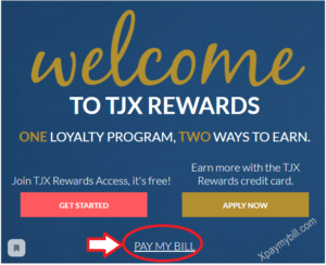 TJX Credit Card Pay Bill Online, By Phone or Mail