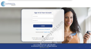 continental finance login continental finance login