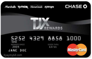 TJX Rewards Credit Card Pay Bill Synchrony Bank Online