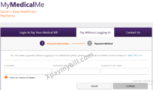 www.mymedicalme.com Pay Bill Online - Login Mymedicalme Bill Pay