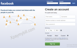 Create A New Facebook Account - New Facebook Account Sign Up