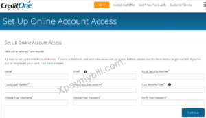 Creditonebank.com Login Payment - Credit One Bank Online Banking Login