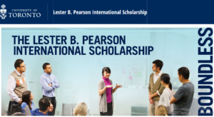 Lester B. Pearson International Scholarship Program at University of Toronto