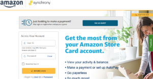 Amazon Store Card Payment Synchrony - www.syncbank/amazon Bill Pay