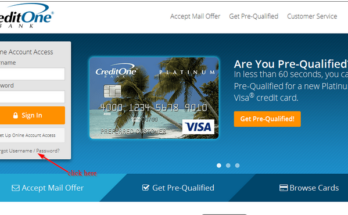 Credit One Bank Online Banking Login - Creditonebank.com Pay Bill Online