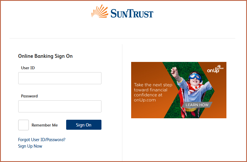 suntrust online banking suntrust online banking
