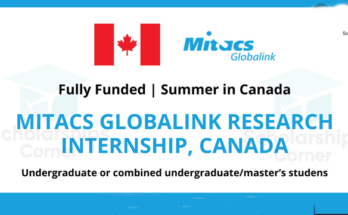 Globalink Research Internship Program in Canada - Work in Canada