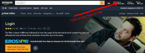 Amazon Prime Login Page - Amazon Prime Video Login