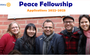Rotary Peace Fellowship Applications 2022-2023 - Fully-Funded