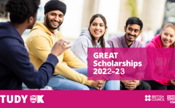 UK Government GREAT Scholarships at University of Manchester 2022-2023