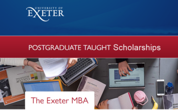 University of Exeter Postgraduate Taught Scholarships 2022-2023 UK