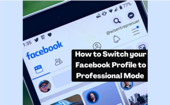 Facebook Professional Mode - How to Turn On Facebook Professional Profile