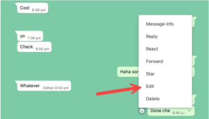 How To Edit WhatsApp Messages After Sending - Edit Sent WhatsApp Messages